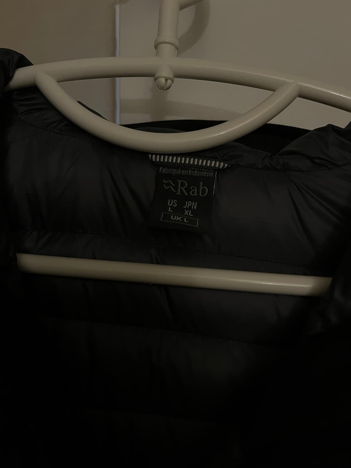 rab 알파인 블랙 L사이즈 상품이미지3