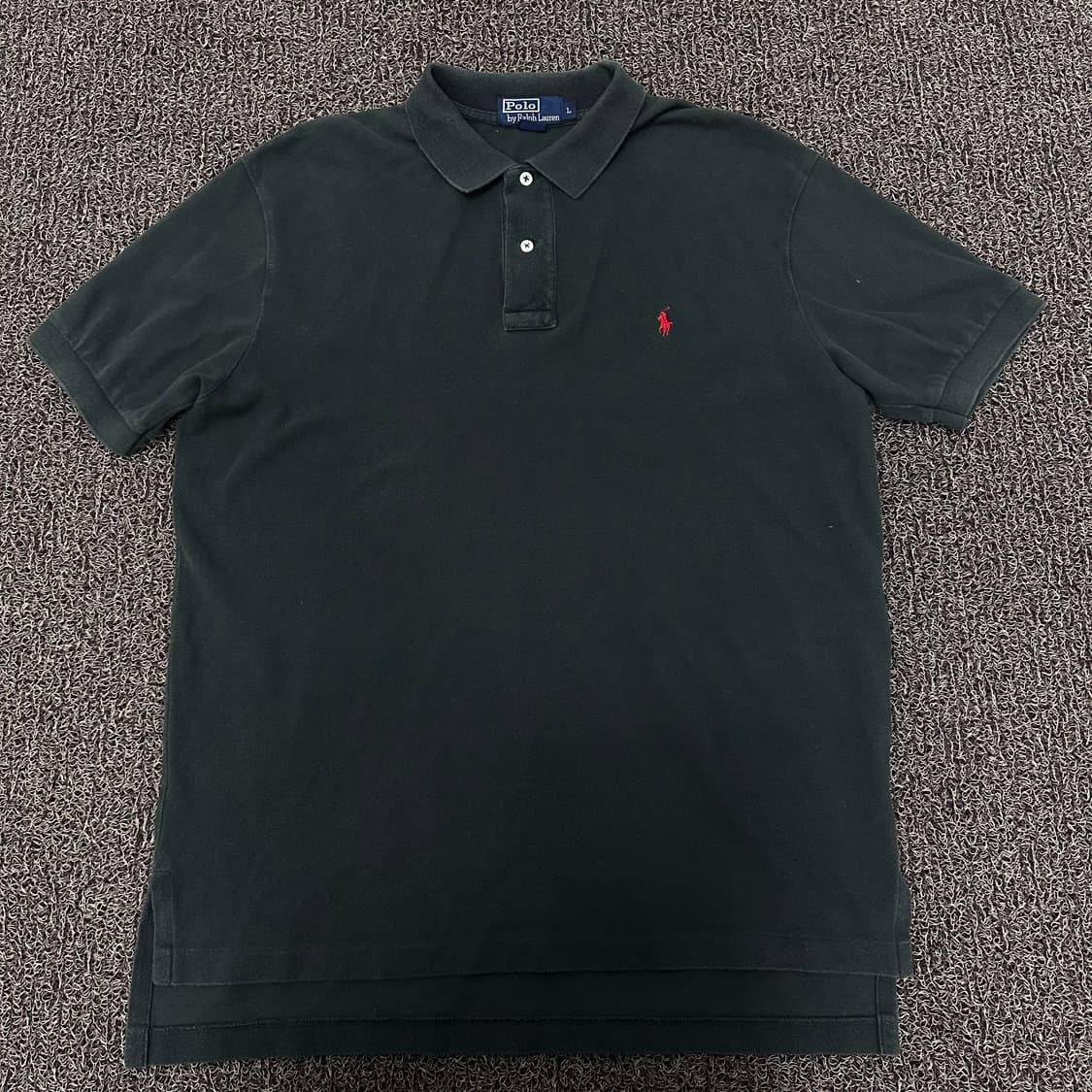 POLO 폴로 랄프로렌 카라티 반팔티셔츠 그린 L 상품이미지1