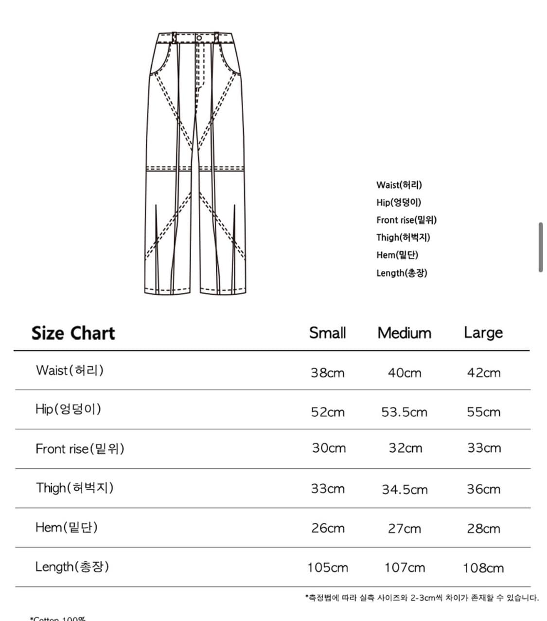 더콜디스트모먼트 TCM stitch pants (black) 상품이미지5