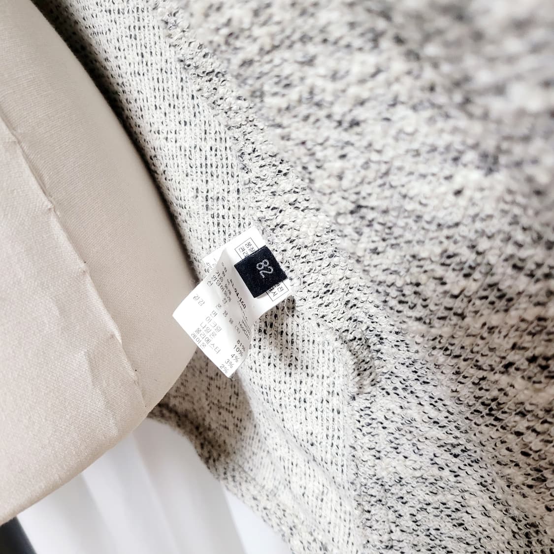 랑방컬렉션 트위드 자켓 (55) 상태최상 상품이미지8