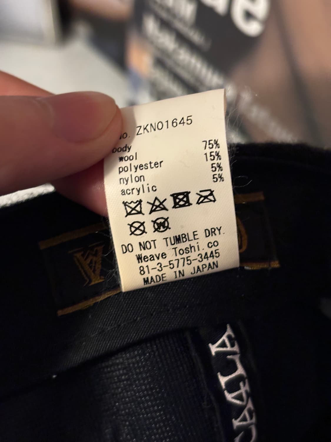 Ca4la roots 울 캡 상품이미지7