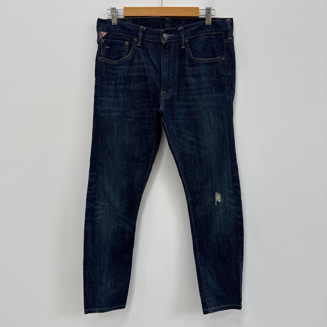 [33] 데님앤서플라이 진청 워싱 데님 팬츠 청바지 3702 상품이미지1