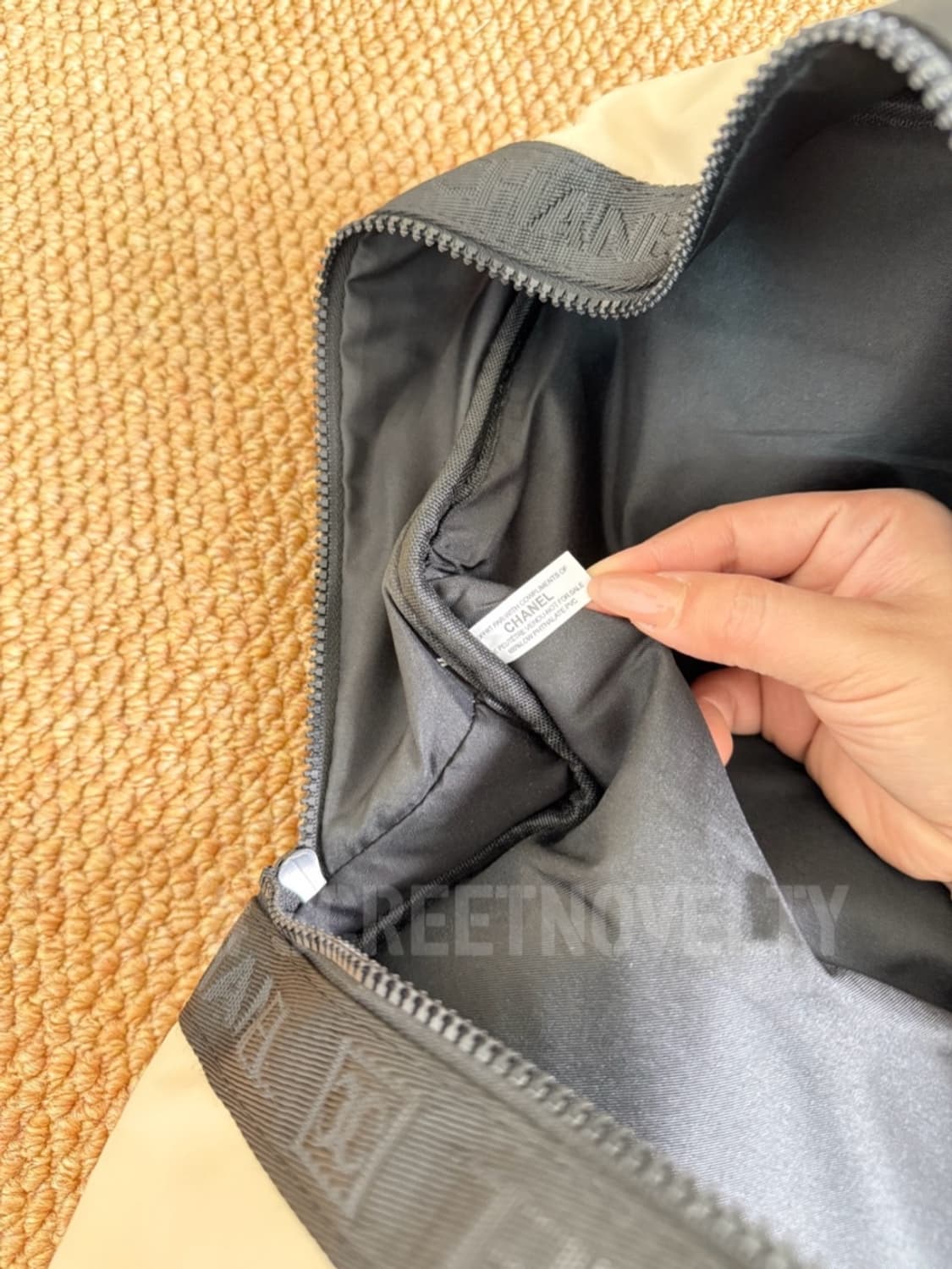 샤넬뷰티 보스턴백 여행가방 아이보리 무료배송 상품이미지5