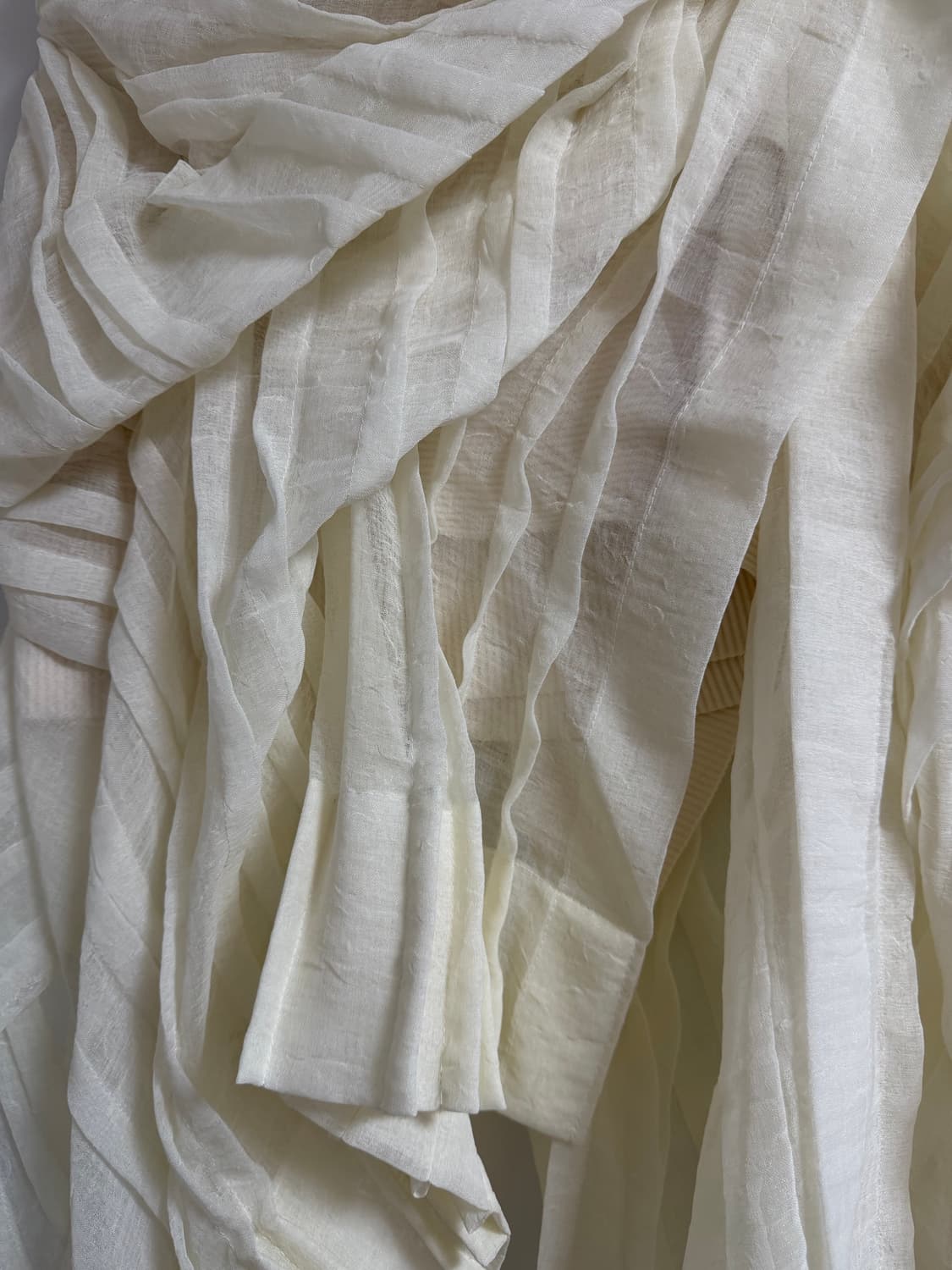 디자이너 규리킴 / CASCADE PLEATED SKIRT 주문제작 상품이미지6