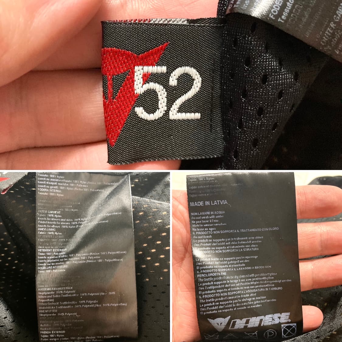 다이네즈 M-CRS 모터사이클 레이싱 자켓 105-110, EU52 상품이미지9