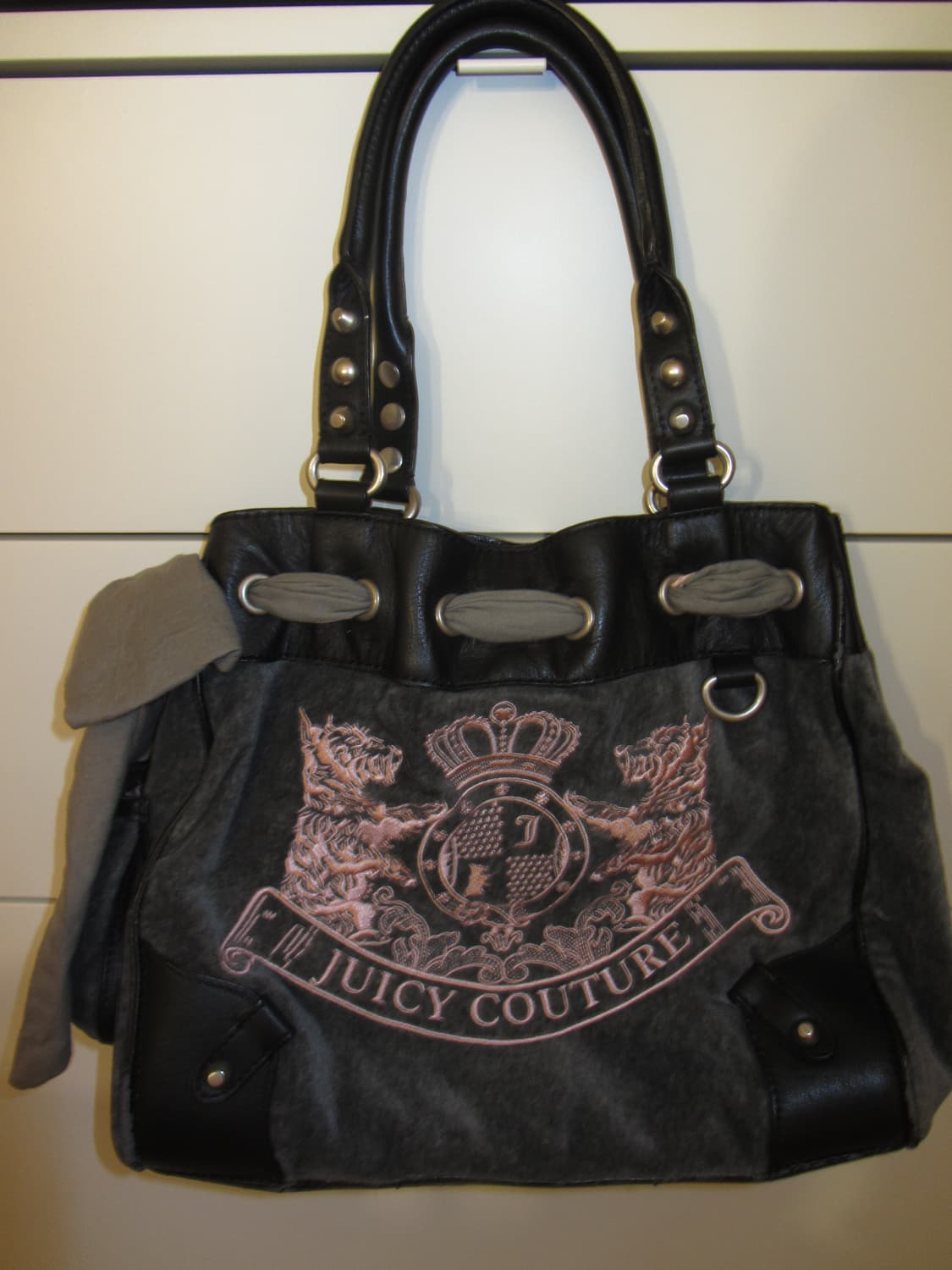 juicy couture gray pink bag 쥬시꾸뛰르 가방 상품이미지1