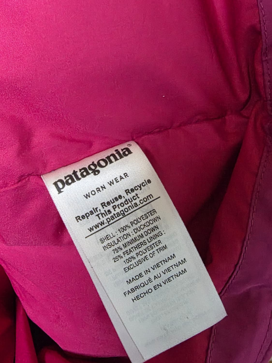 파타고니아 패딩  상품이미지4
