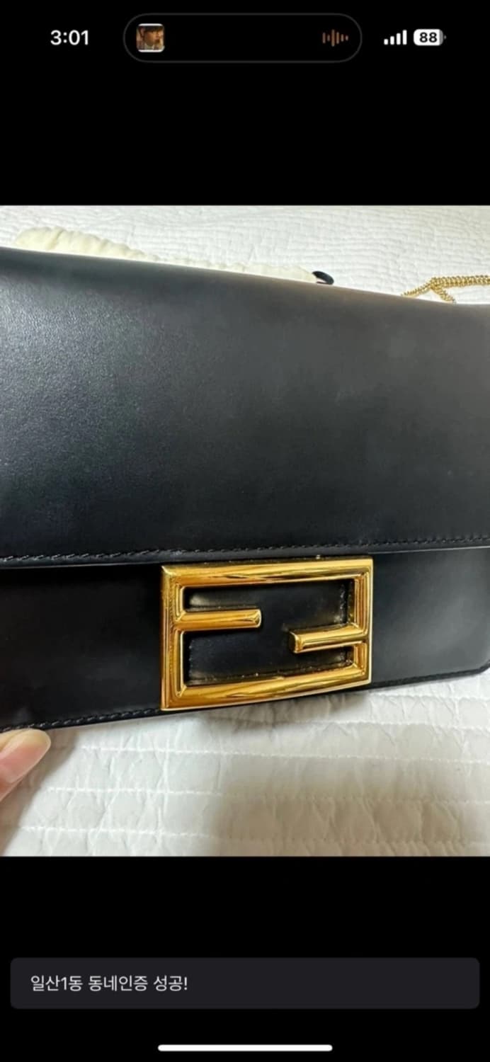 펜디 플랫 바게트 숄더백  상품이미지3