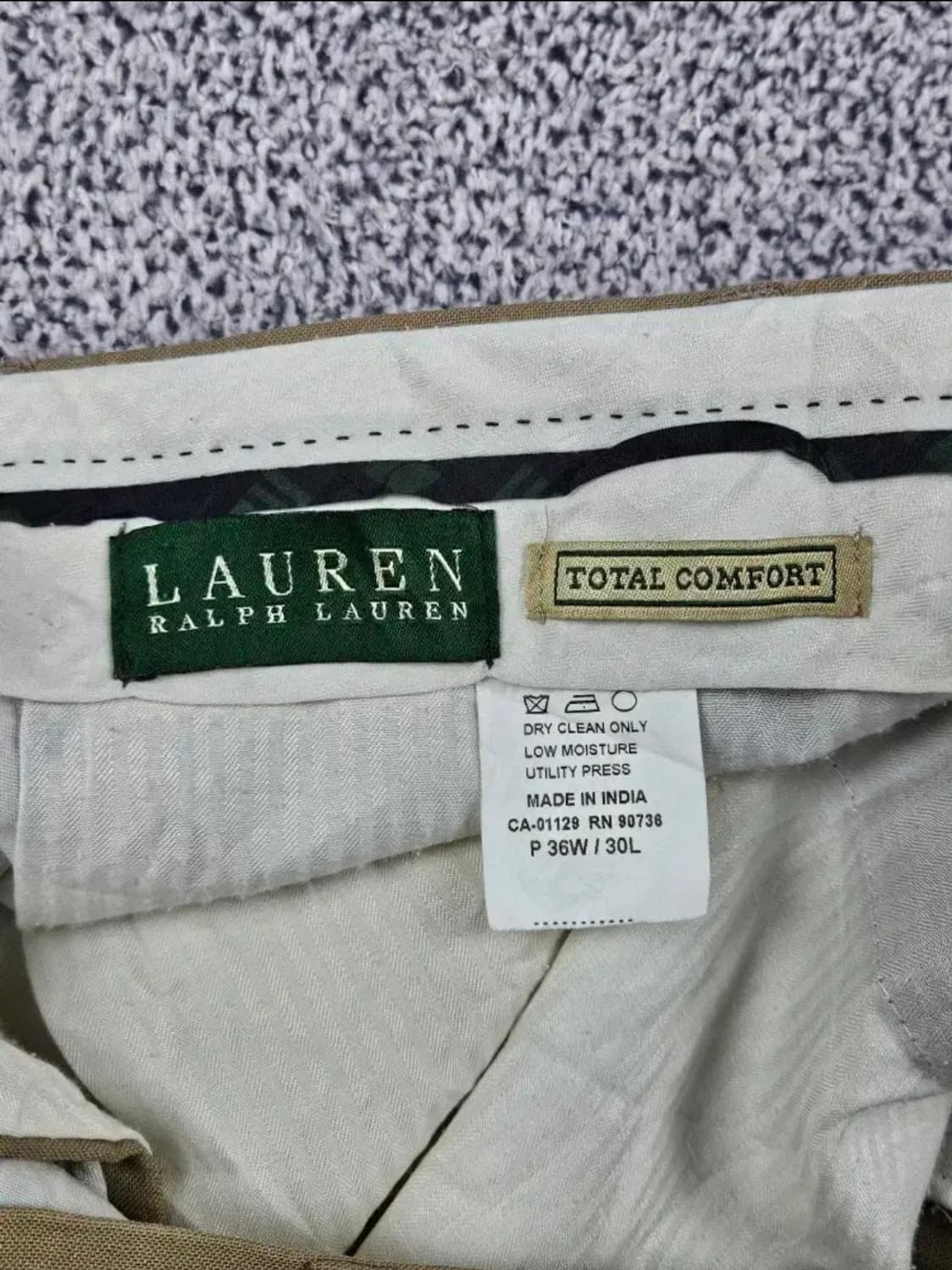 폴로 랄프로렌 투턱 치노팬츠 36x30 상품이미지4