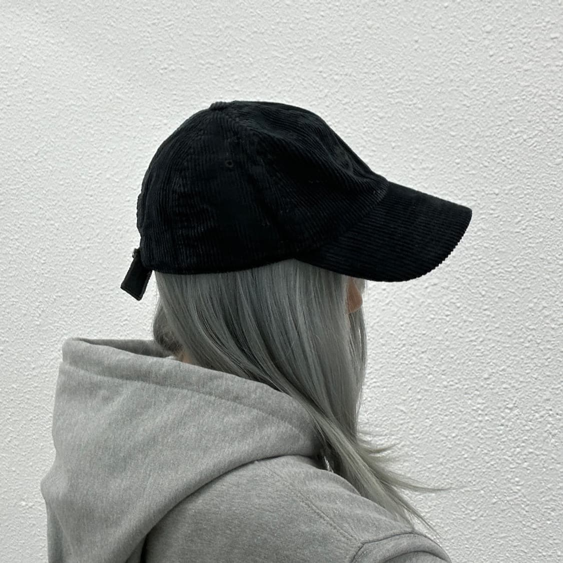 나이키 코듀로이 블랙 볼캡 상품이미지2