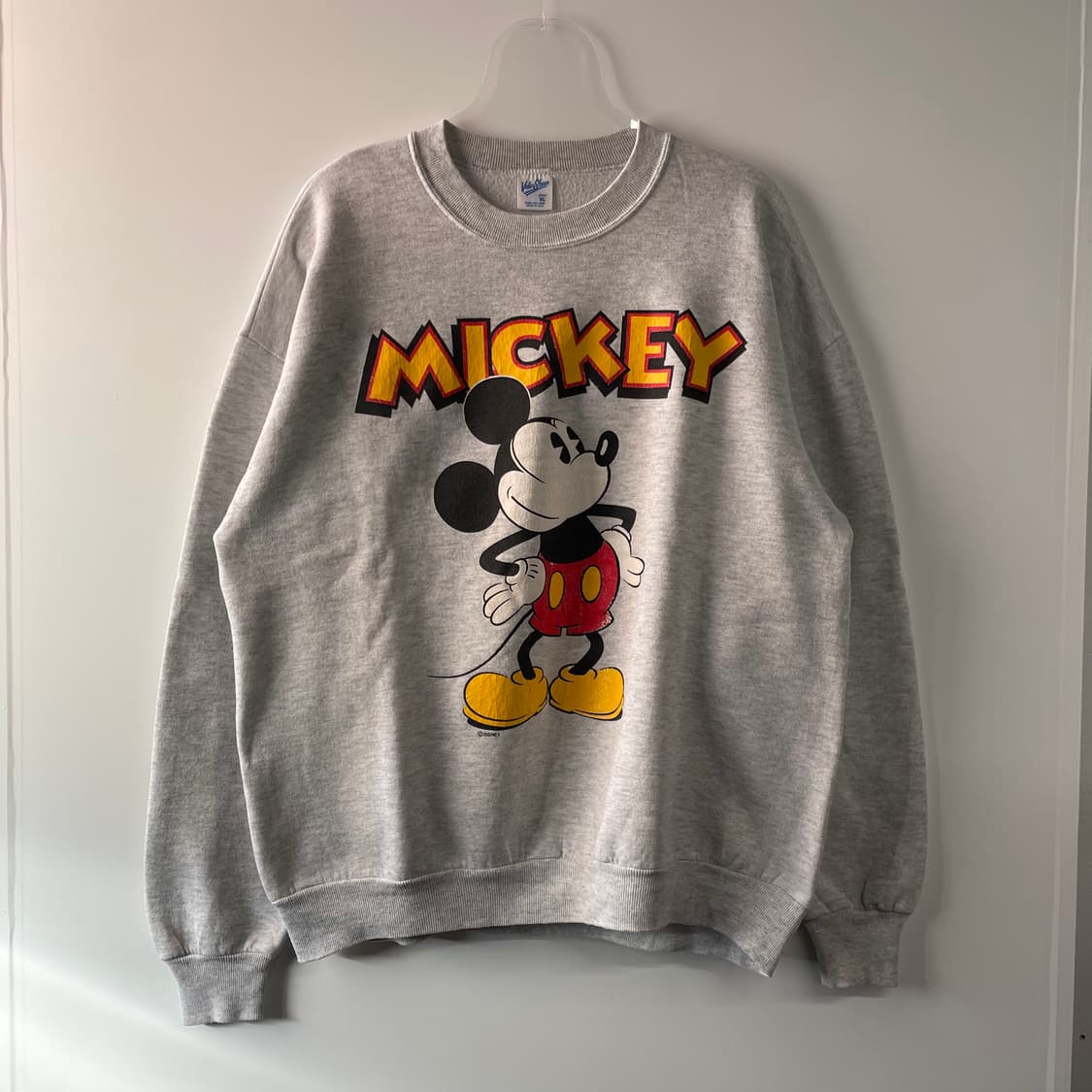 90s 벨바쉰 미키마우스 스웻셔츠 상품이미지1