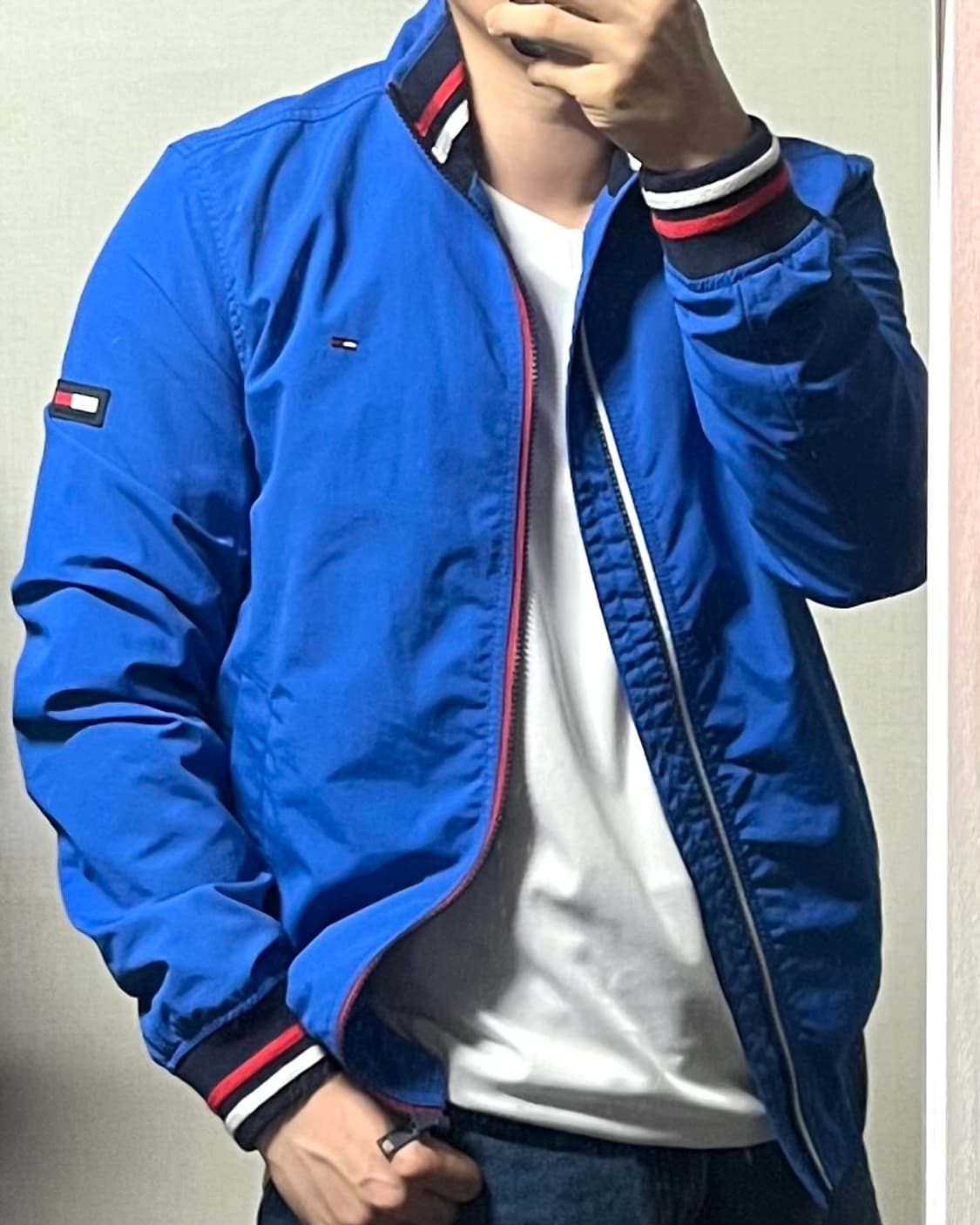타미진스 클래식 바람막이 블루종 상품이미지1