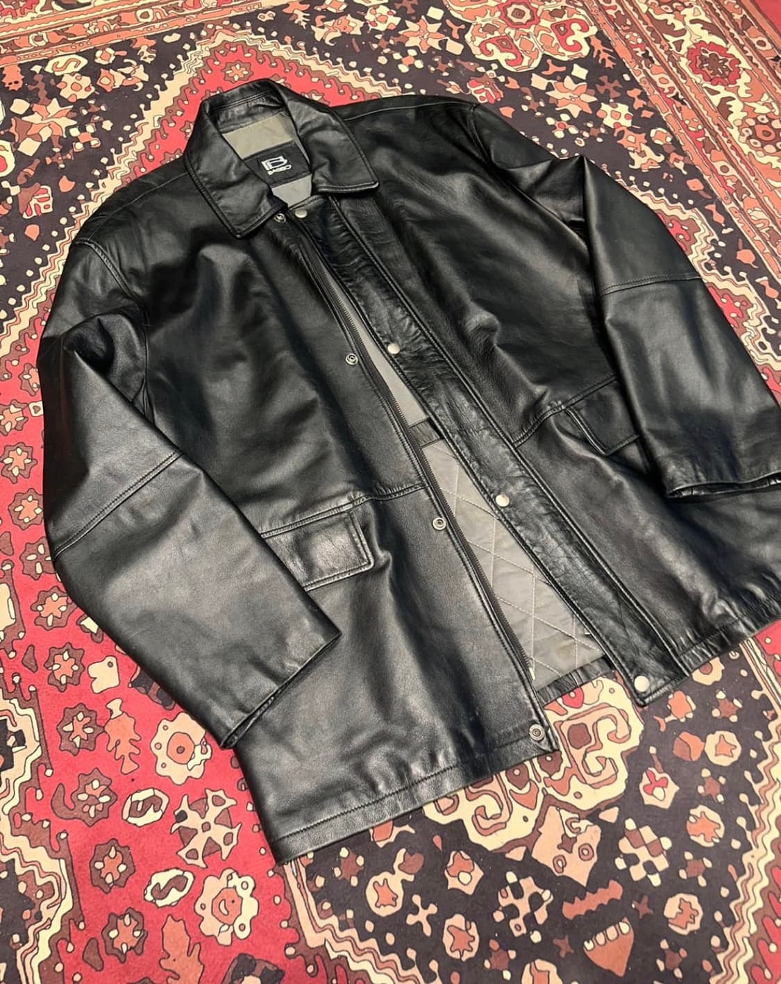 가죽 카코트 가죽 자켓 가죽 레더 자켓 상품이미지5