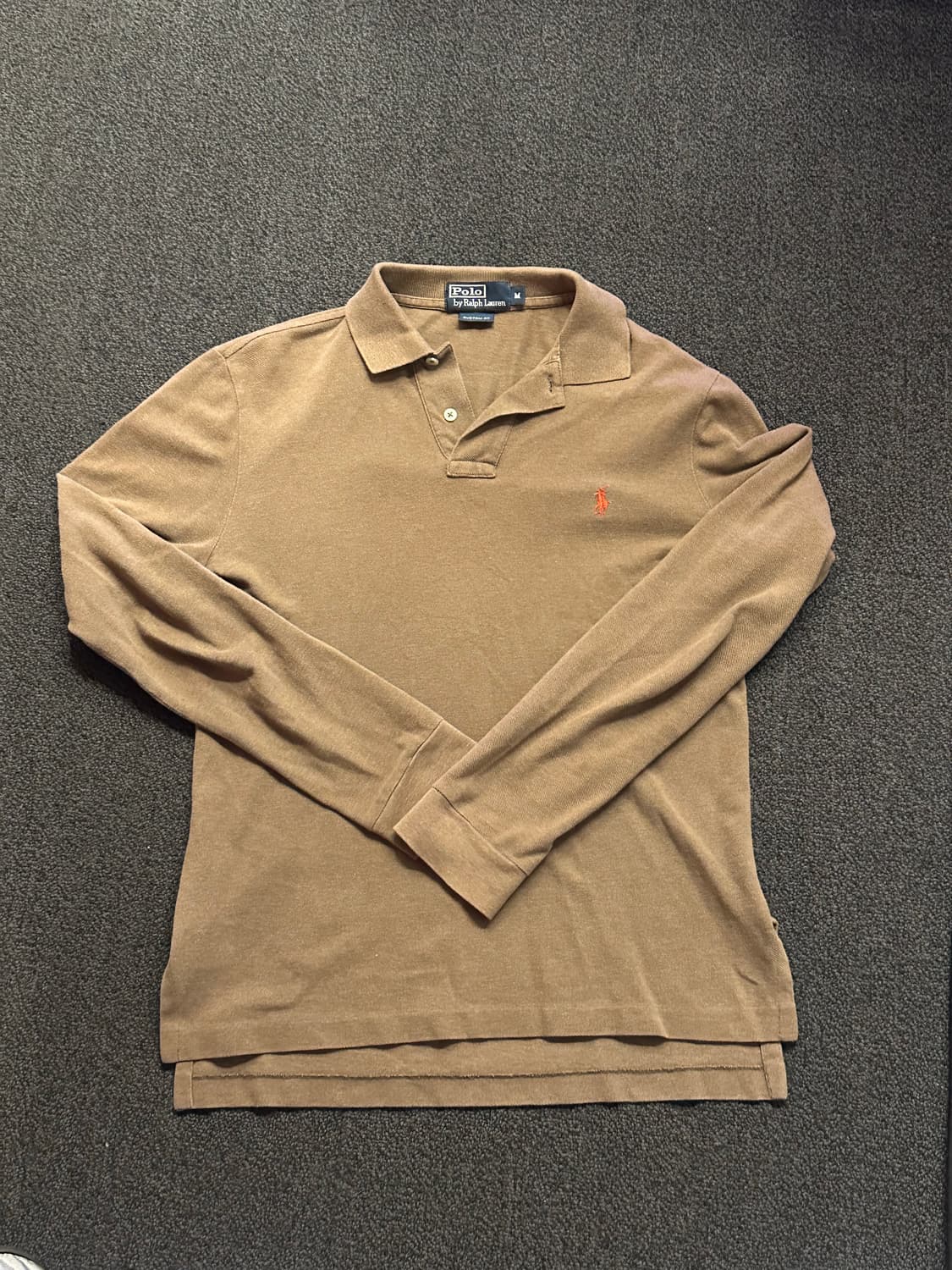 폴로 랄프로렌 브라운 pk 긴팔 카라티 팝니다 상품이미지1