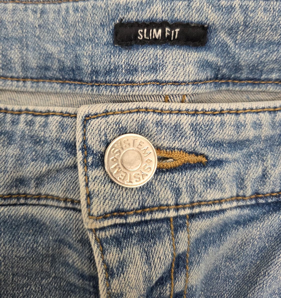 한섬] SYSTEM 시스템 남자 청바지.  
싸이즈 32.  슬림핏 상품이미지3
