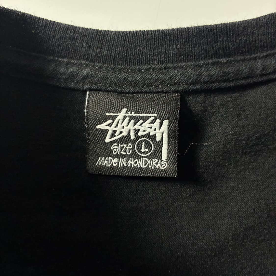 Stussy  스투시 8ball 페이드 블랙 반팔 티셔츠  상품이미지5