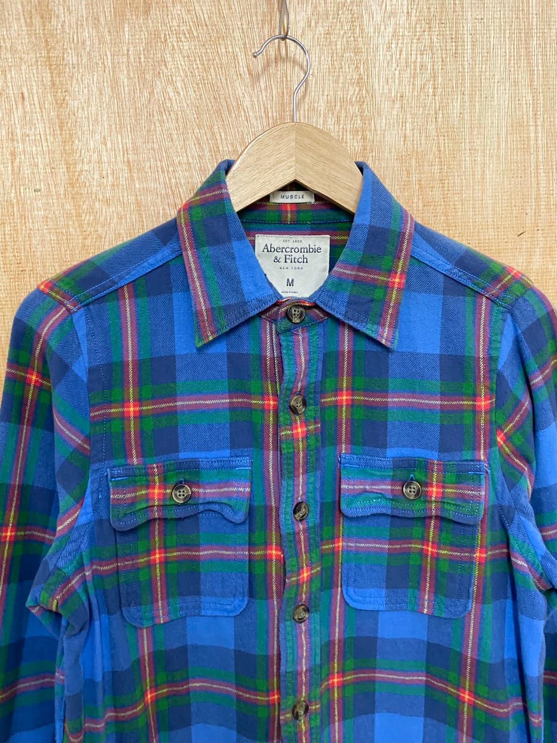 Abercrombie & Fitch check shirts 플란넬 셔츠 상품이미지3