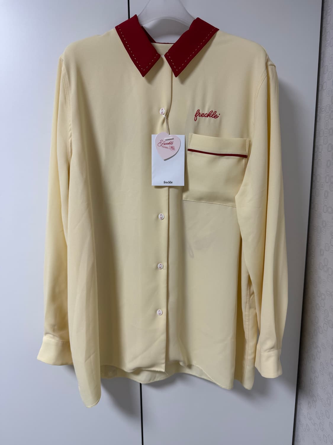 프레클 볼링 블라우스 새상품 상품이미지1