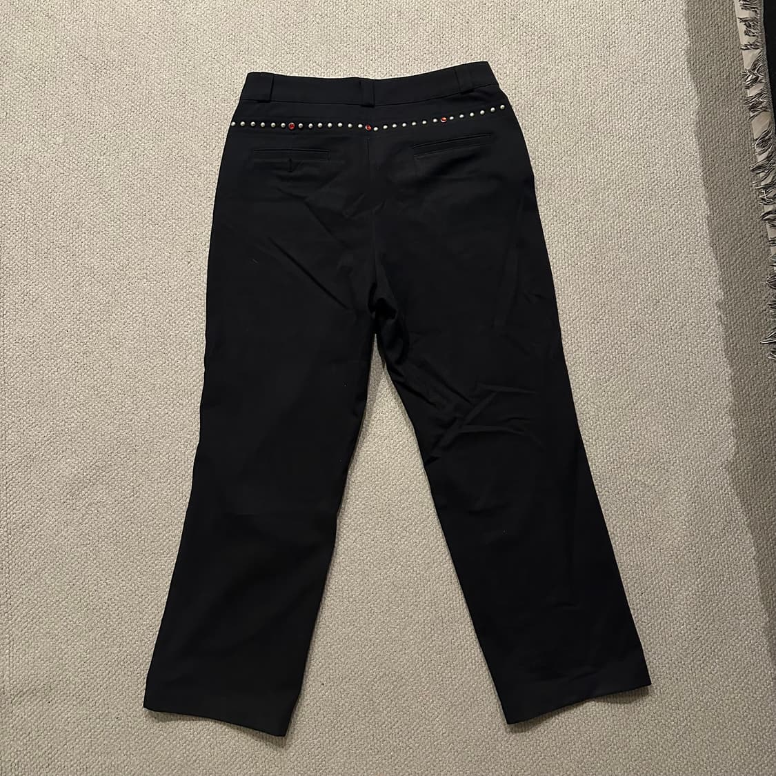 잼스톤 스터드 블랙 팬츠 상품이미지9