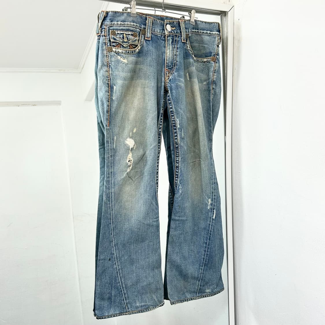 트루릴리전 월드투어 부츠컷 데님 팬츠 상품이미지5