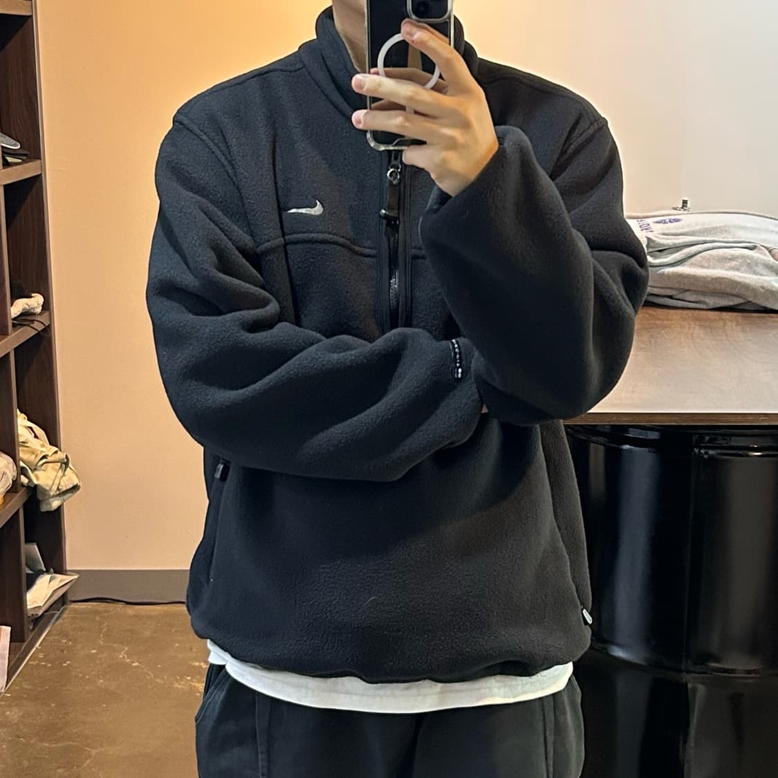 90s 나이키 acg 하프집 플리스 풀오버 상품이미지10