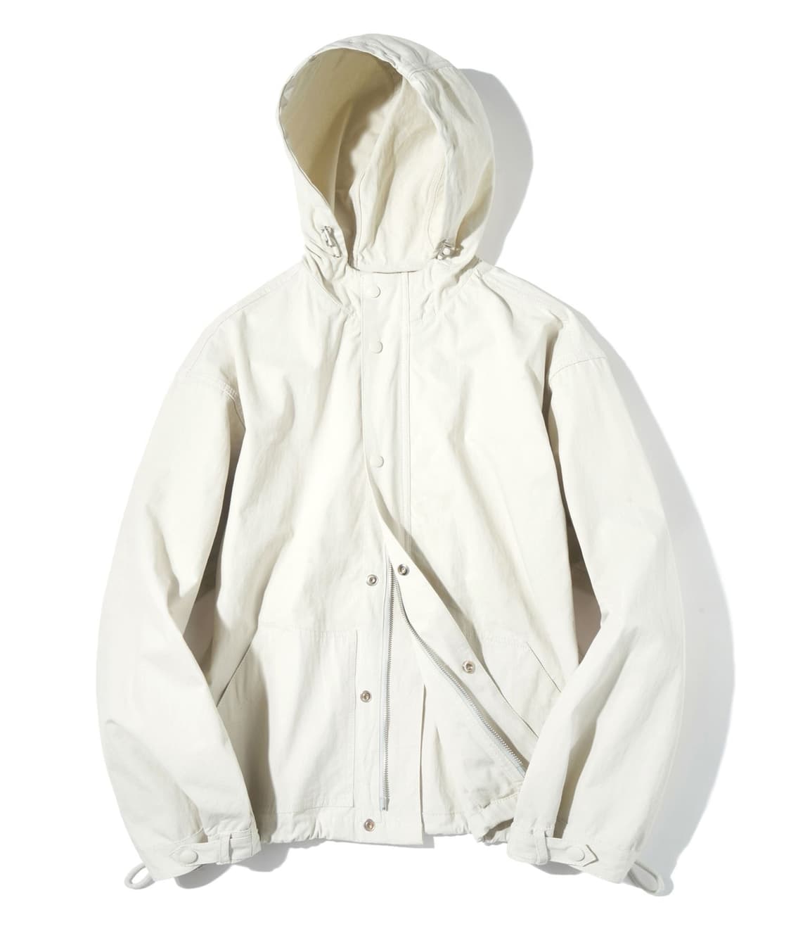 파르티멘토 베이지 버튼 후드 재킷 상품이미지1