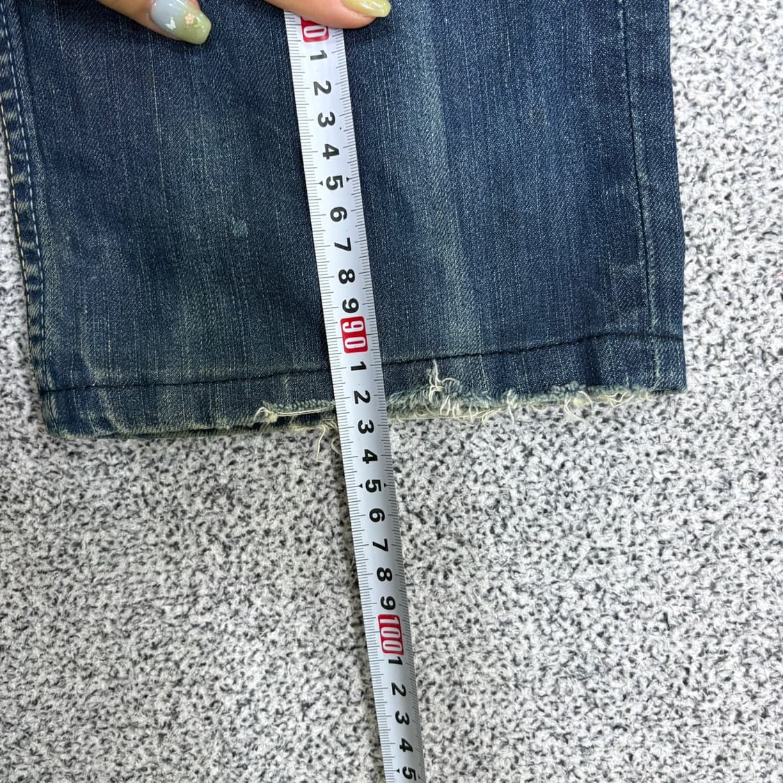 W76L84 리바이스 523 데님팬츠 청바지 0609J2 상품이미지9