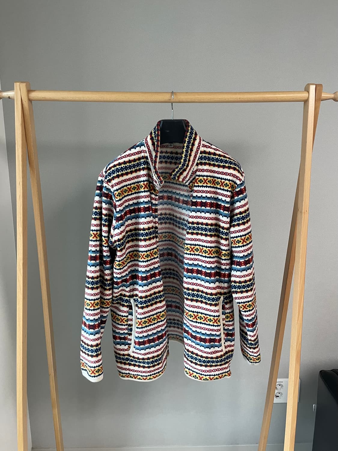 유니클로 패턴 플리스 자켓 상품이미지1