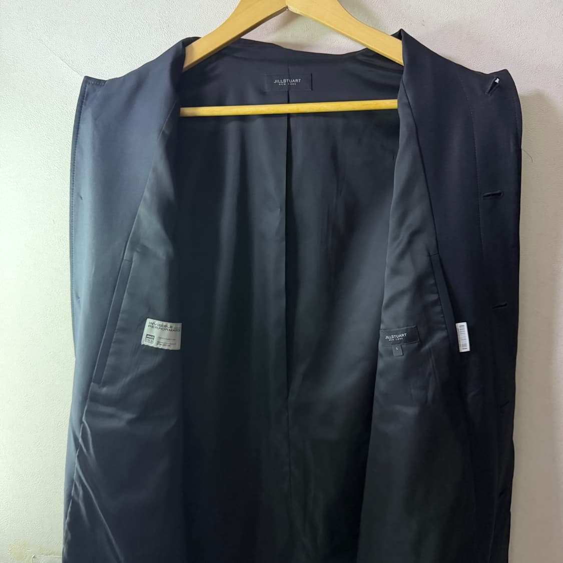 질스튜어트 뉴욕 히든버튼 네이비 맥코트 S (남성 100정도) 상품이미지7