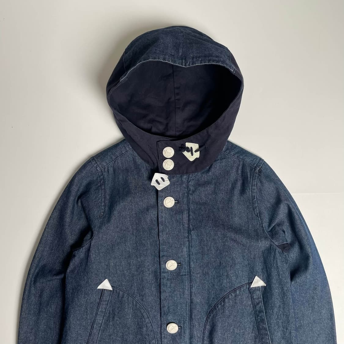 Pou dou dou 데님 후드 자켓 상품이미지2