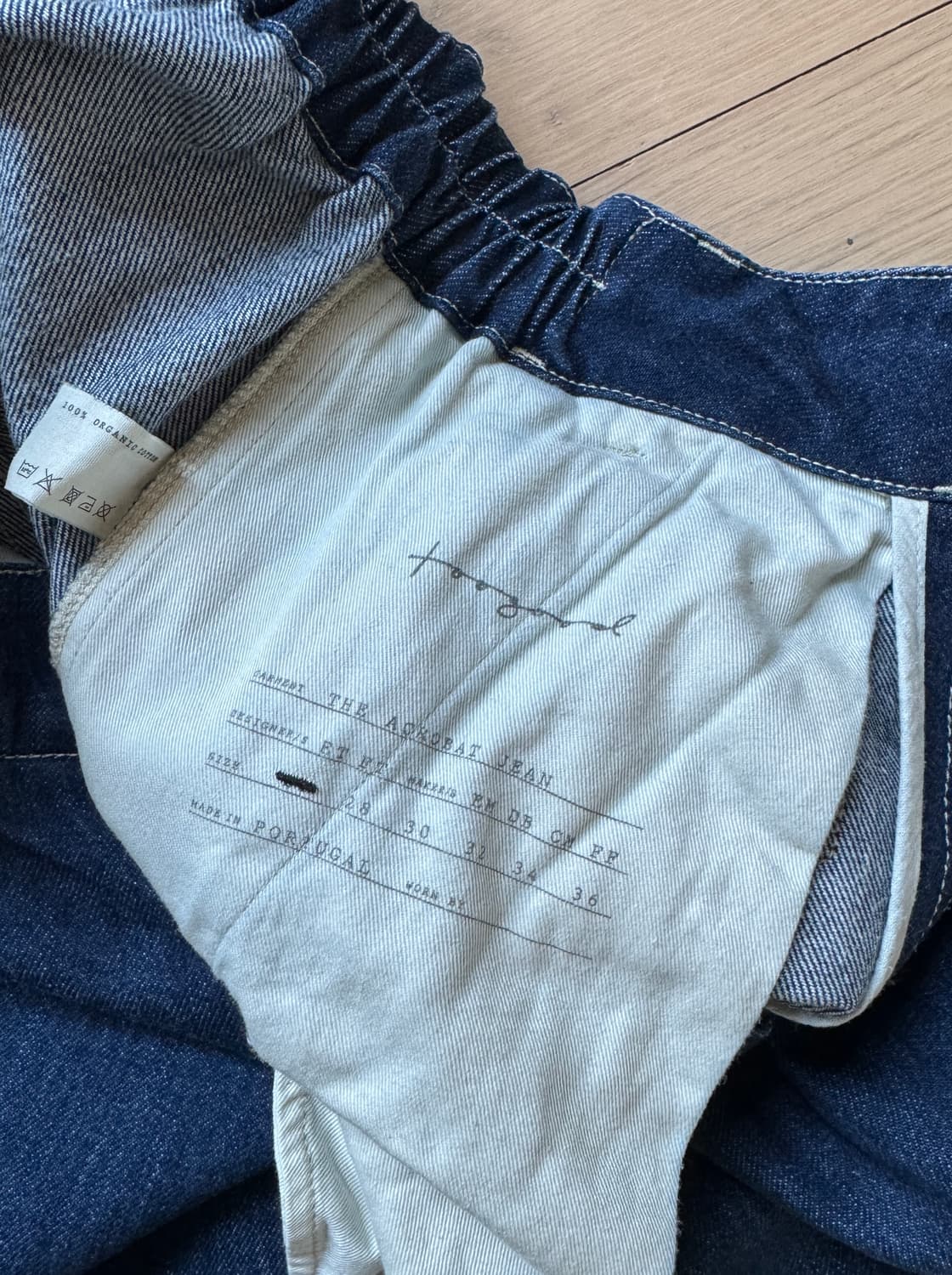 Toogood The Acrobat Jean Organic Denim 상품이미지7