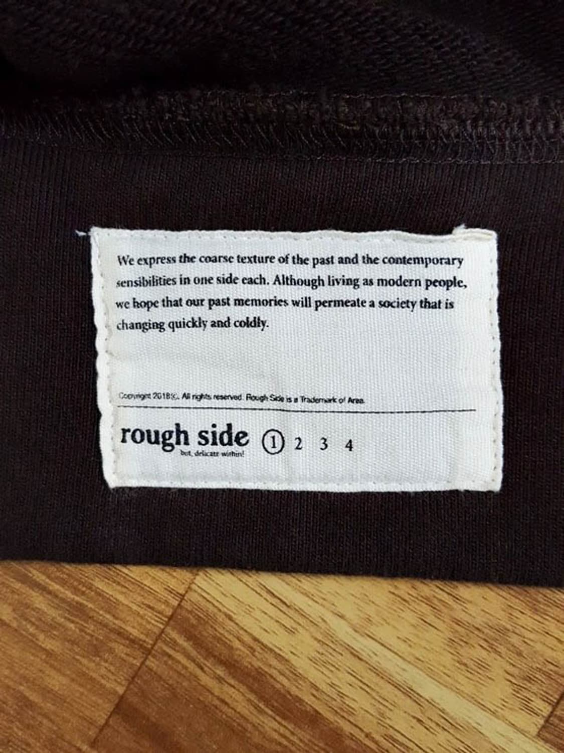 러프사이드 남성 집업 자켓 브라운 상품이미지7