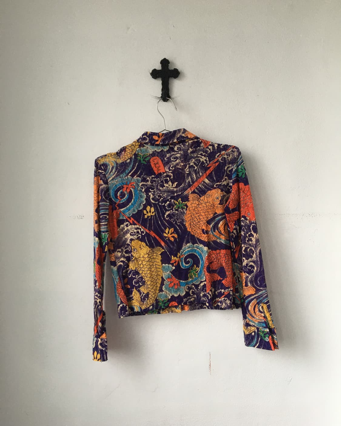 Oriental printing mesh shirt 상품이미지3