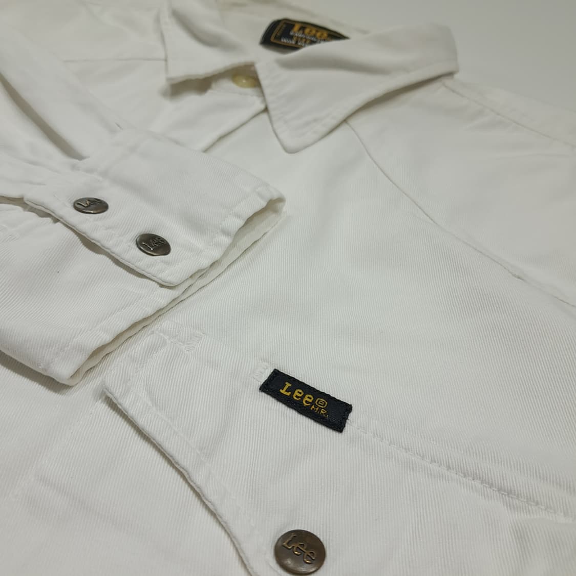 CK149 2XL 리 00s 유니온메이드 화이트 웨스턴 셔츠 남방 상품이미지4