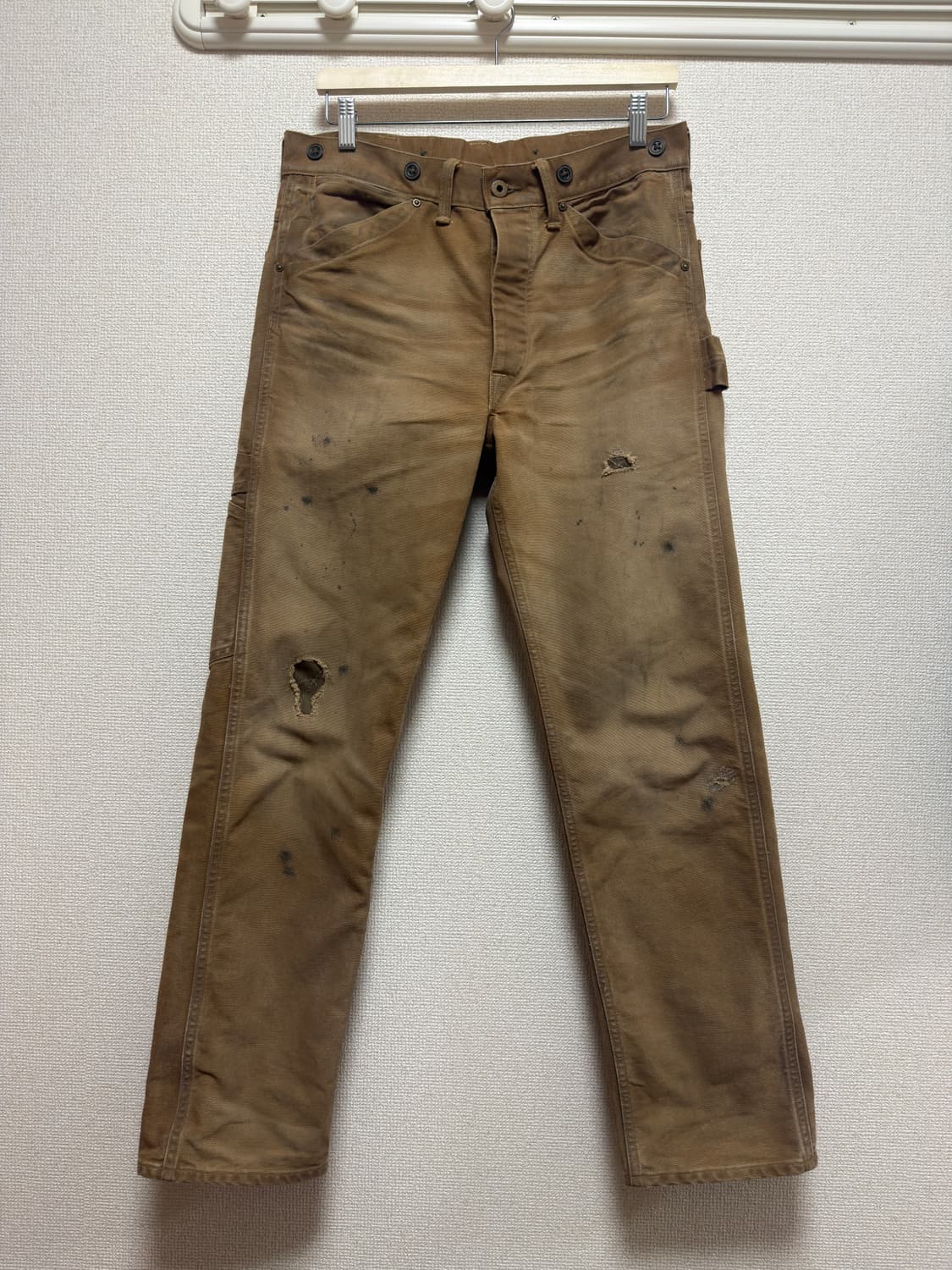 RRL 23AW 리페어 캔버스 카펜터 팬츠 상품이미지1