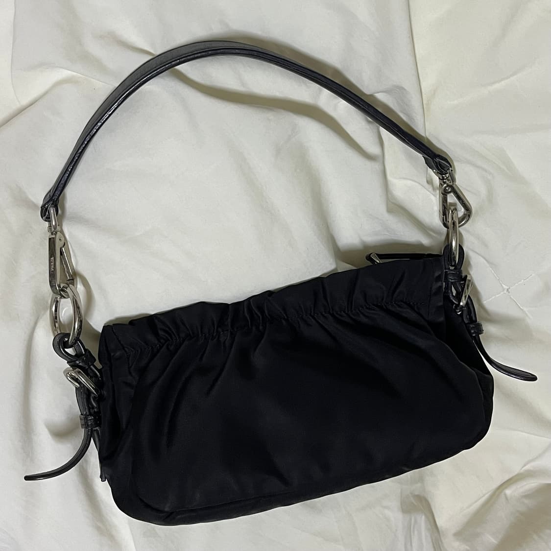 빈티지 ) prada 프라다 포코노 리본 미니백 상품이미지3