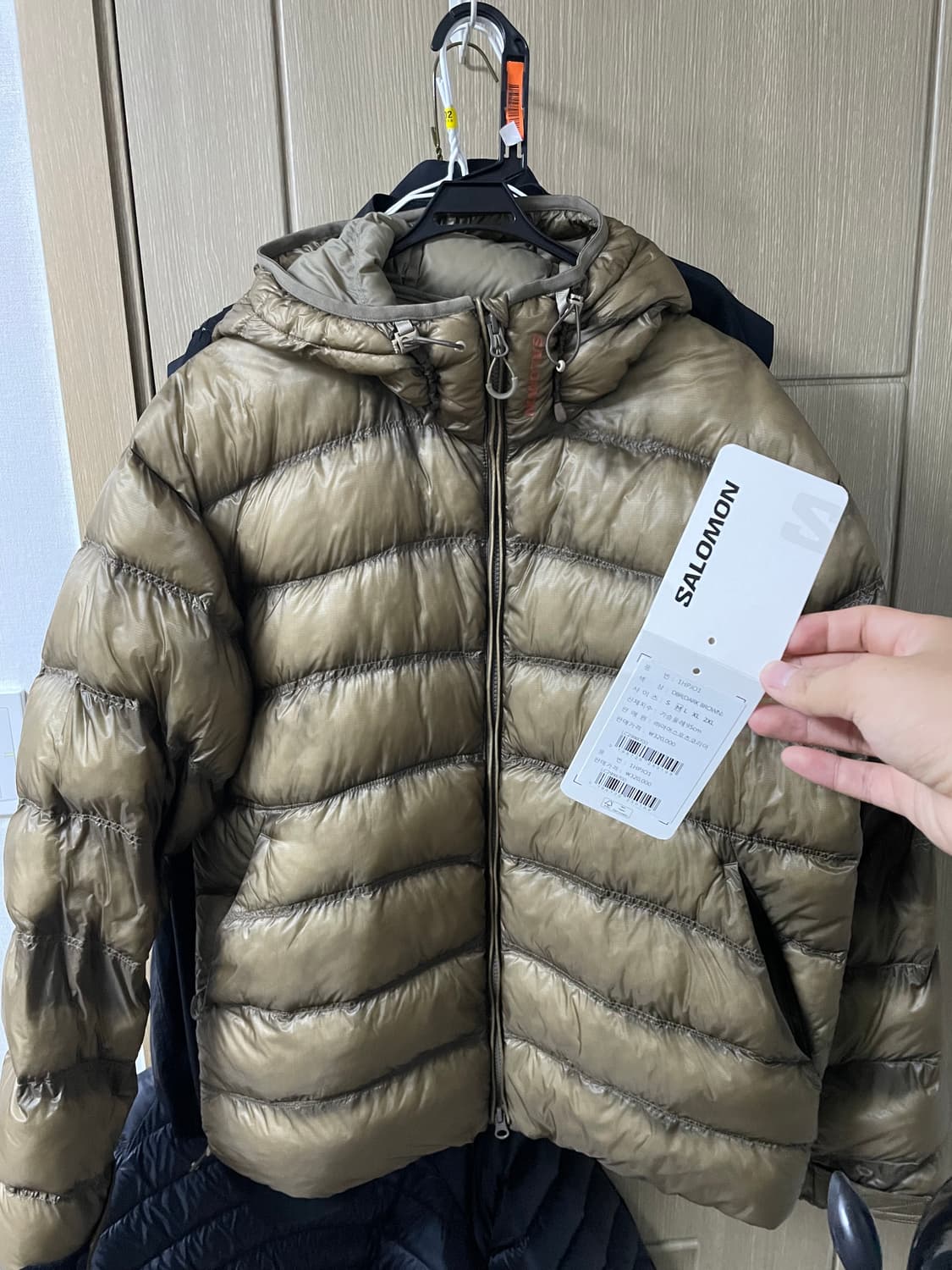 살로몬 UNI 크로스 인슐레이션 자켓 다크 브라운 상품이미지2