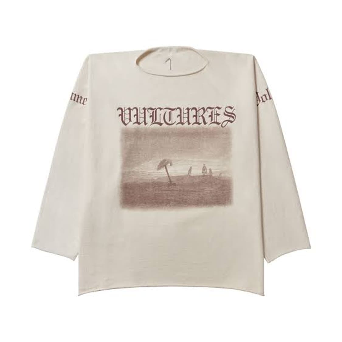 벌쳐스 1 롱슬리브 화이트 2 상품이미지1