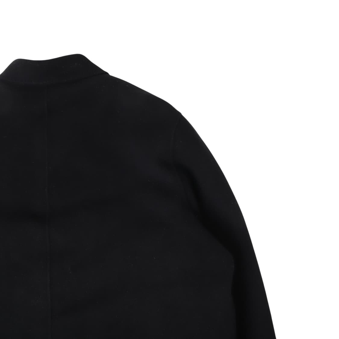 입생로랑 핸드메이드 ysl 로고 울 하프 코트 상품이미지5