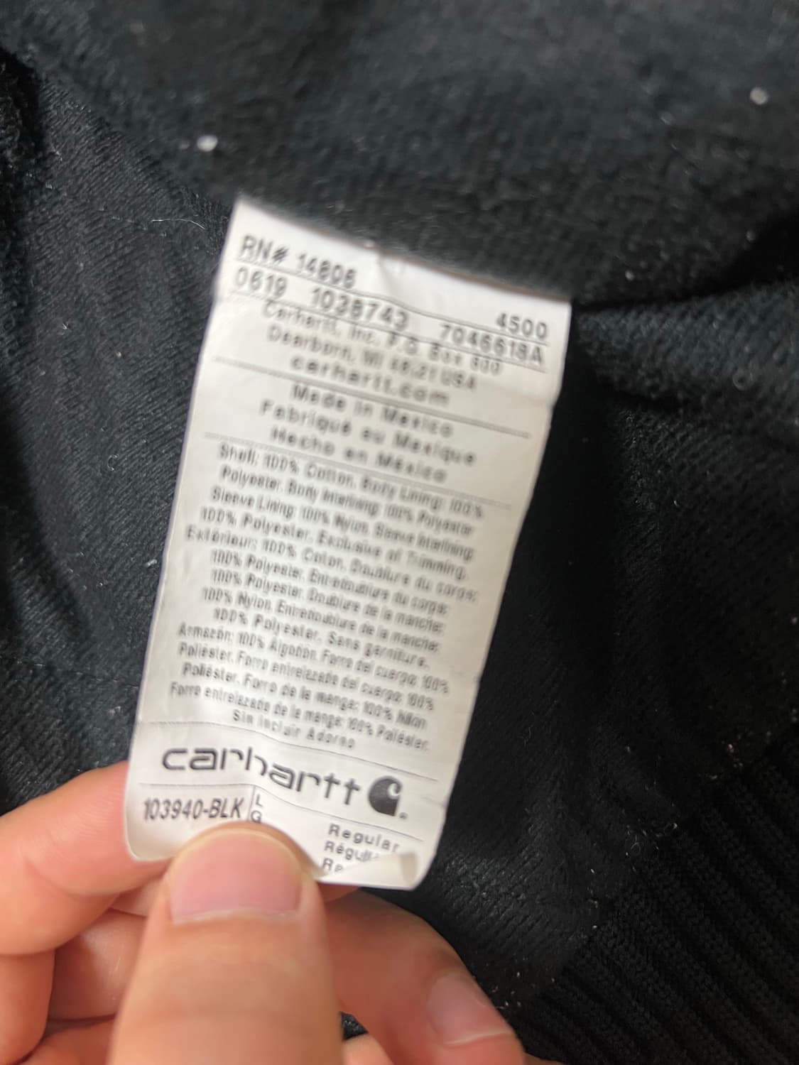 칼하트 액티브 자켓L 상품이미지4