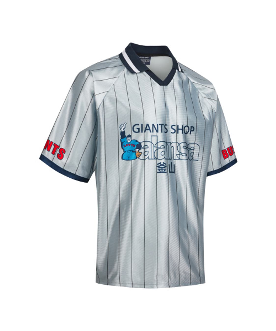 롯데 자이언츠 발란사 콜라보 그레이 패션 져지 105 사이즈 상품이미지1