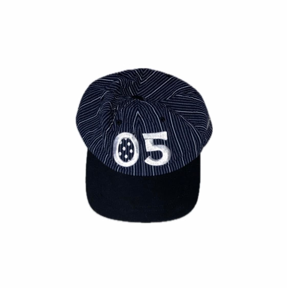 오헤시오 스트라이프 넘버 볼캡 네이비 상품이미지1