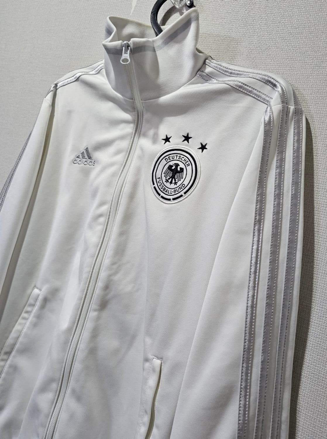 아디다스 대장 독일 화이트 실버 트랙탑 져지집업 95 / M 상품이미지2