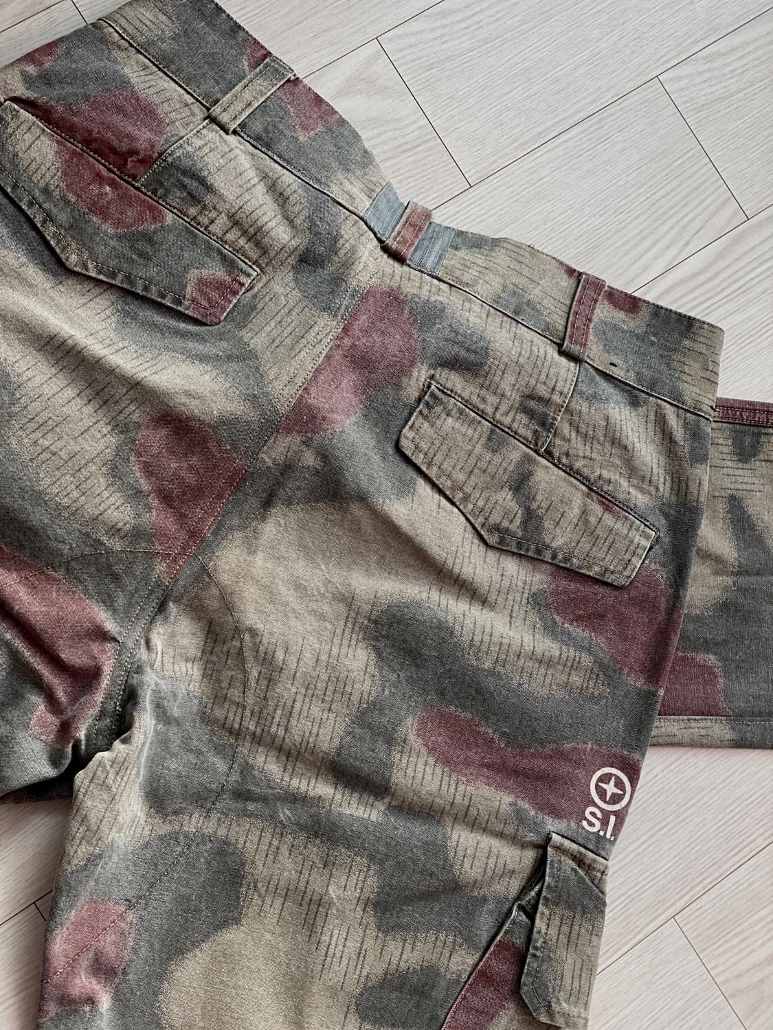  스톤아일랜드 밀리터리 룩 카모 패턴 카고 팬츠 레귤러 31~32 사이즈 상품이미지6