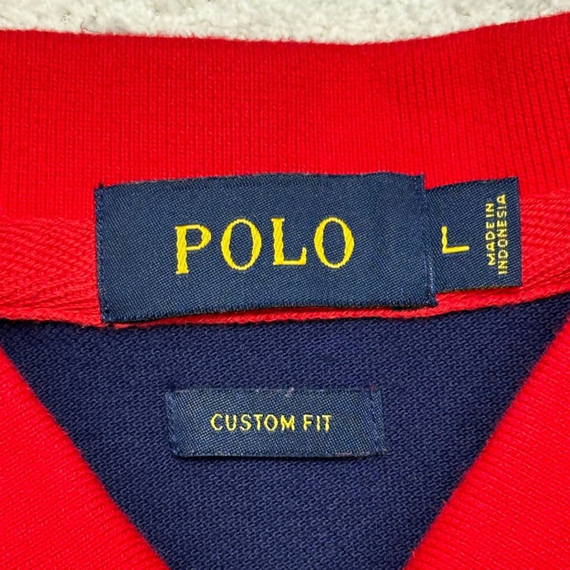 POLO RALPH LAUREN 폴로베어 빅로고 카라 티셔츠 L 상품이미지8