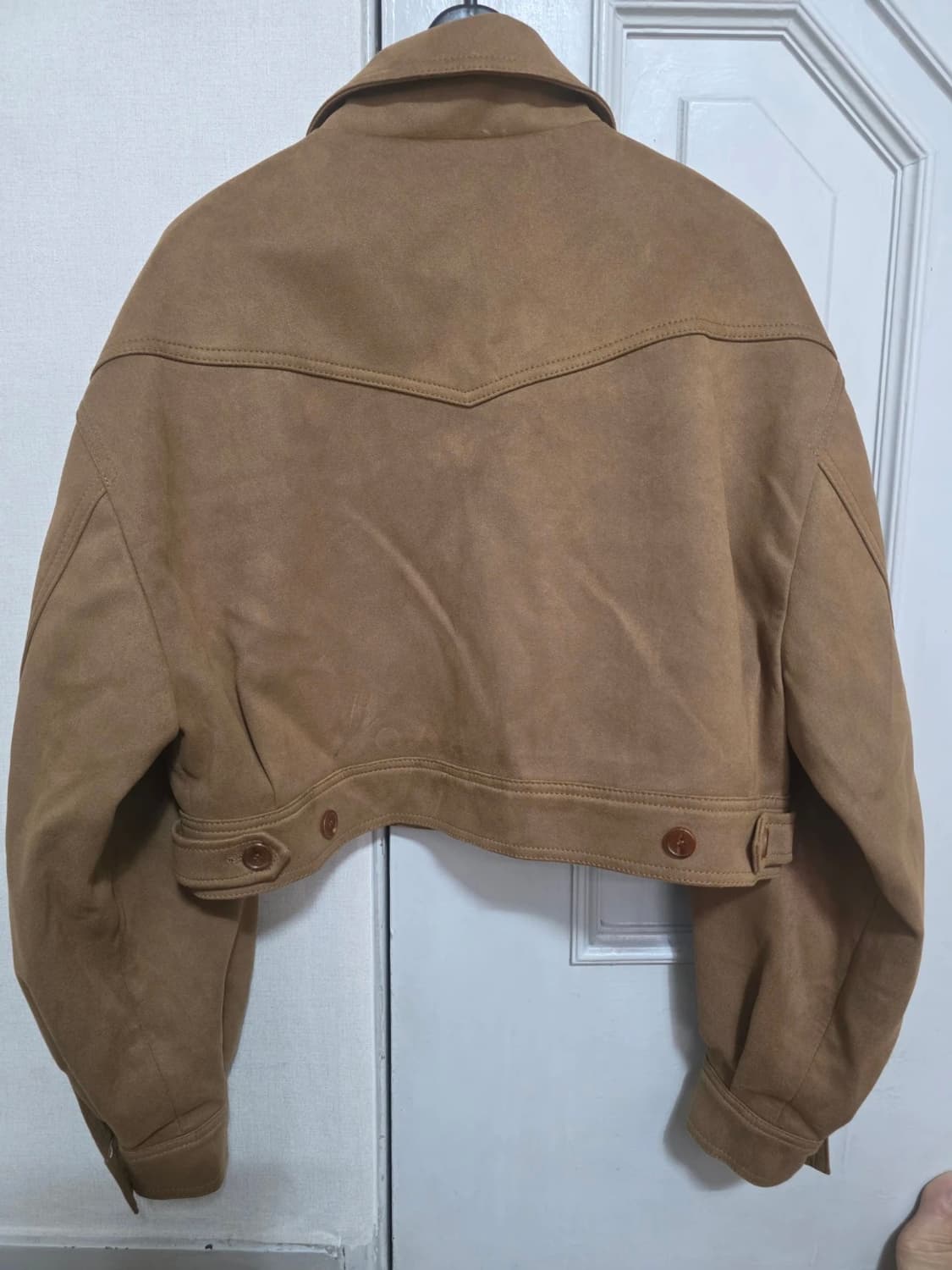 런던플랏 스웨이드 크롭 자켓 상품이미지7