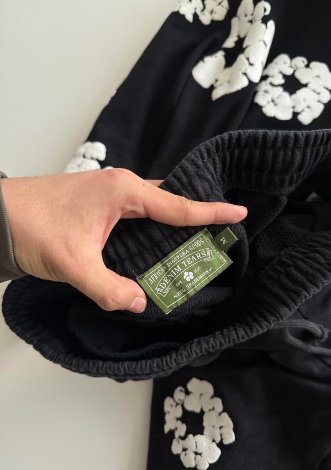 데님티어스 셋업 블랙 M 판매/교신 상품이미지6