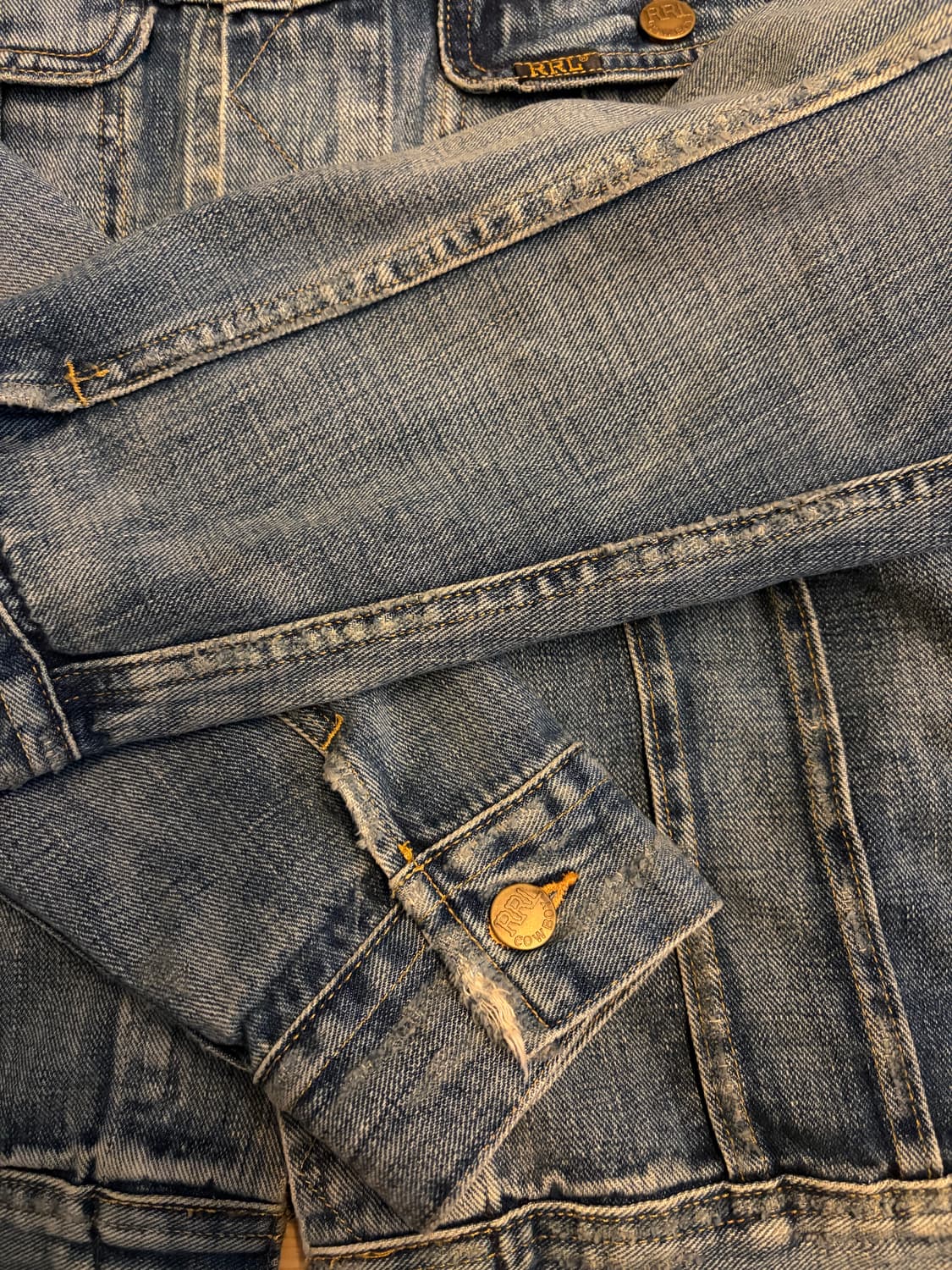 [L] 더블알엘 RRL lot271 리랜드 블루 상품이미지4