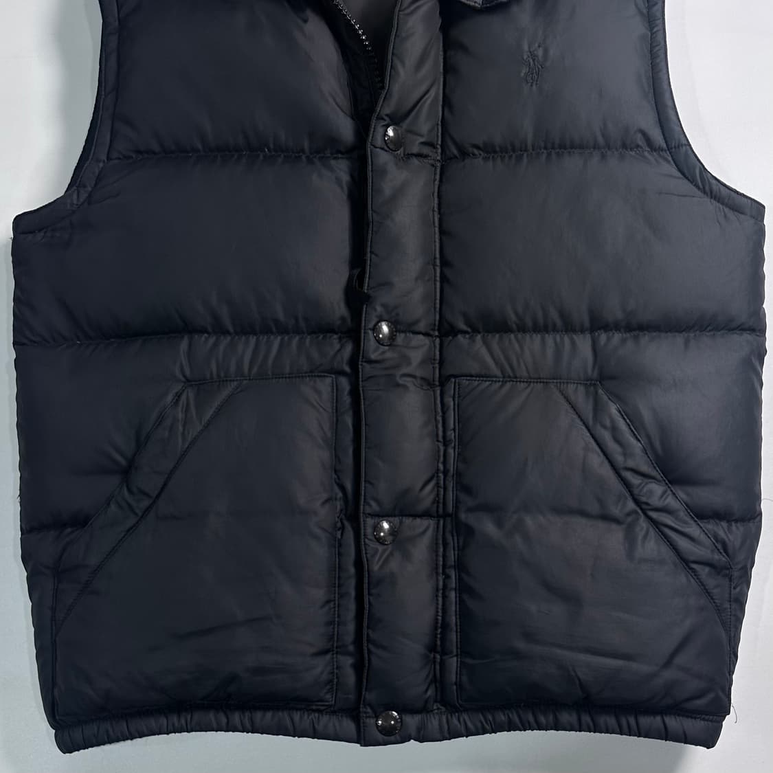 폴로 랄프로렌 블랙 다운 조끼 상품이미지3