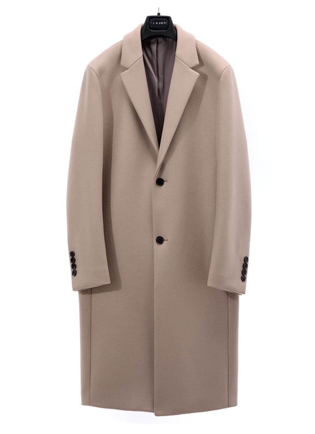 마마가리 19 F/W 투버튼 롱코트 상품이미지1
